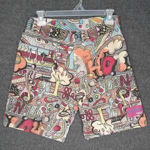 HOT TUNA surf wear psychedelic all over print shorts Adult S fish Australia 80s